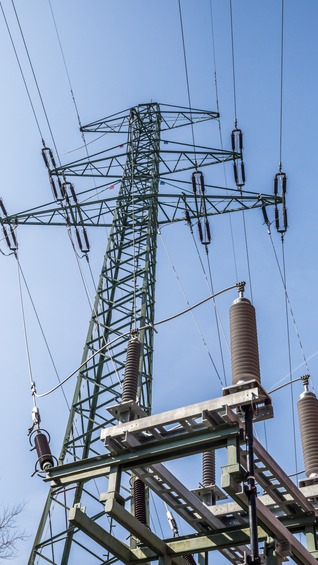 Kabel 110KV, Kraftwerk; Stromnetz Hamburg; Umspannwerk Jenfeld